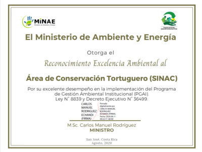 Reconocimiento a la excelencia ambiental